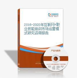 2016-2021年互聯(lián)網(wǎng)+職業(yè)技能培訓(xùn)市場運營模式分析及技術(shù)咨詢作用